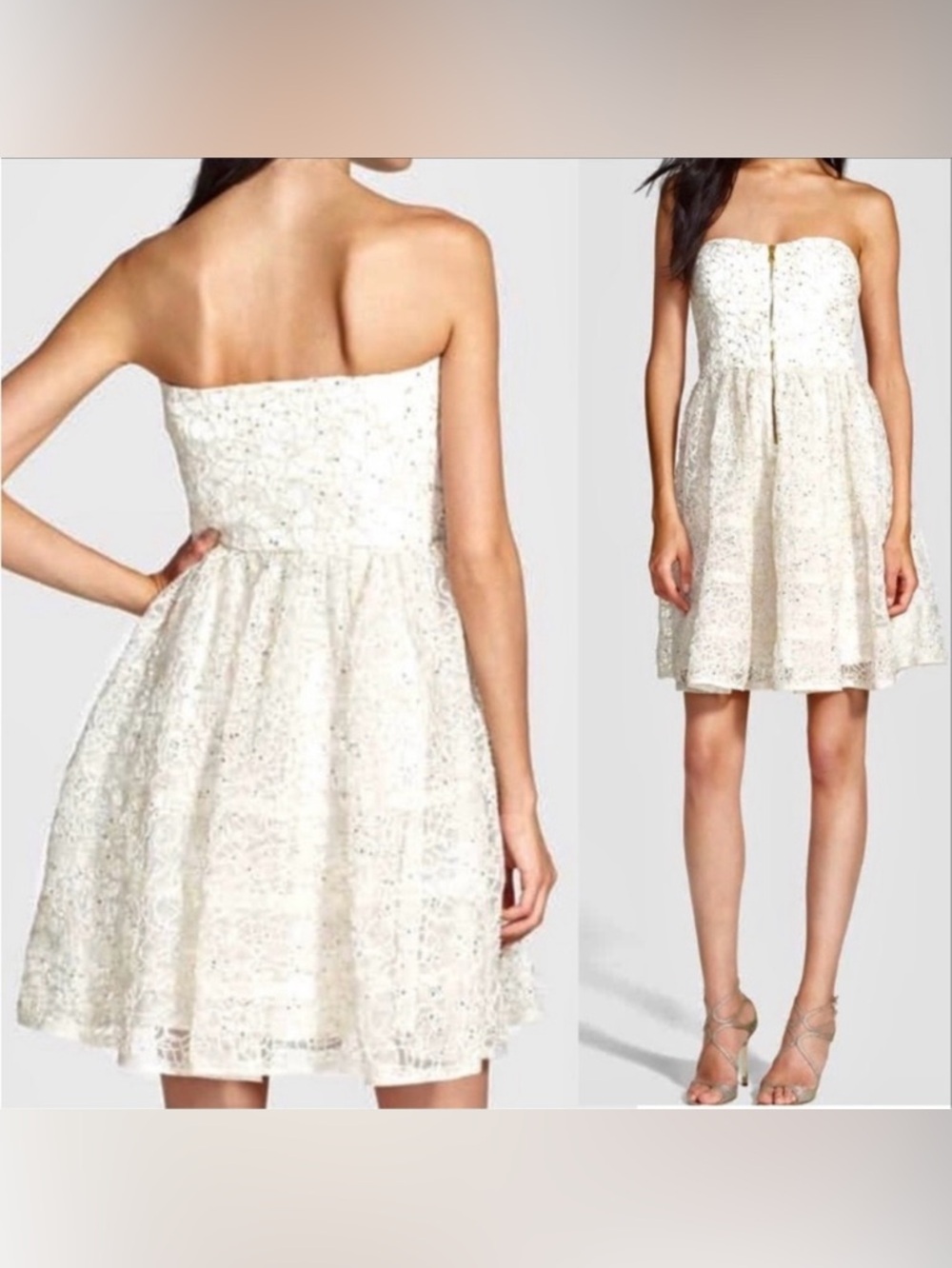 Ivory Betsey Johnson dress